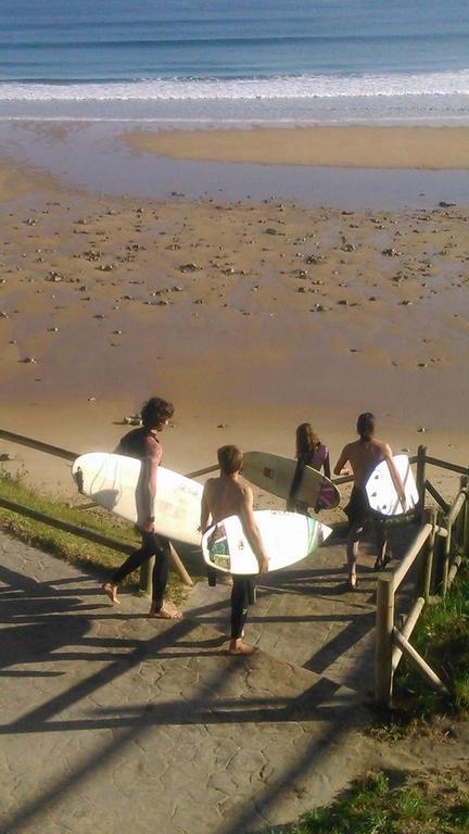 H.A.N.D Surf Hostel Langre  Exteriör bild